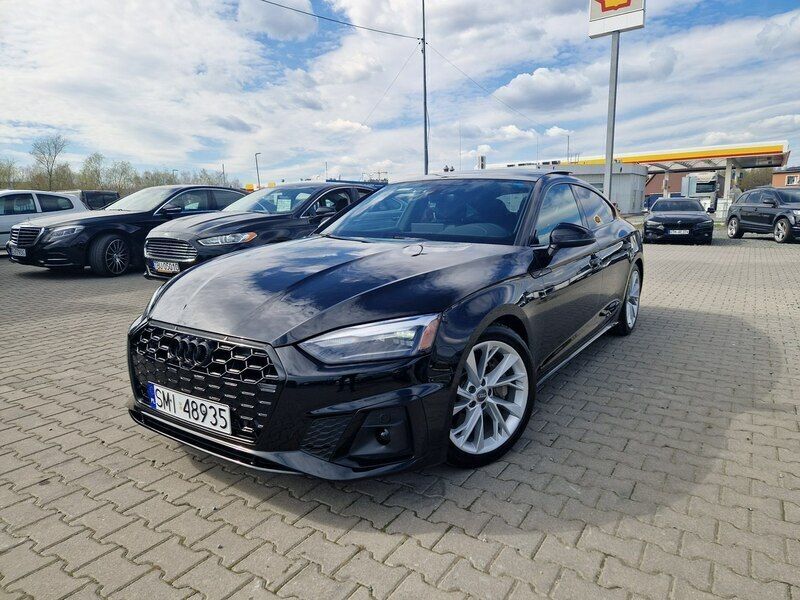 Czarny (metalik) Używany 2020 Audi A5 Coupe | 124 900 zł (Drogi) - Obraz 1/4