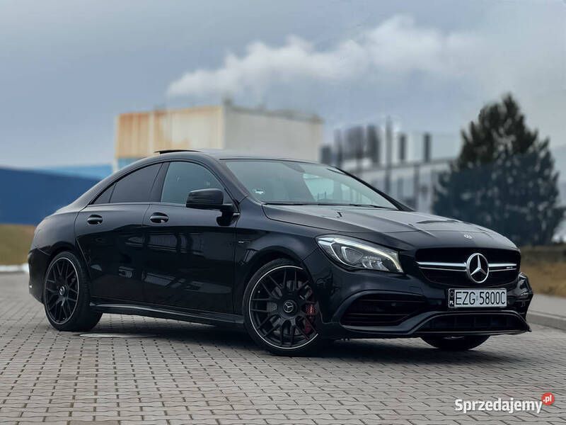 Używany Mercedes CLA45 AMG AMG 2018 Czarny Sedan/Limuzyna