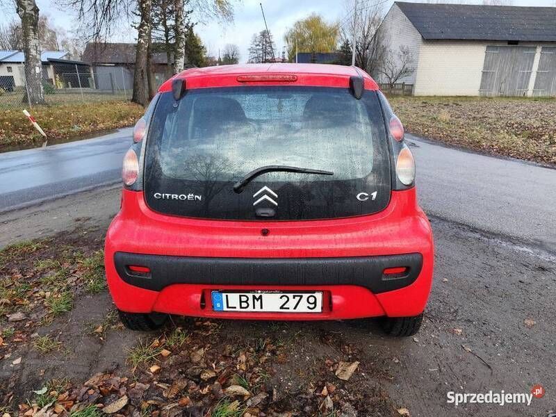 Używany Citroën C1 68 KM (50 kW) 2011 Czerwony Hatchback