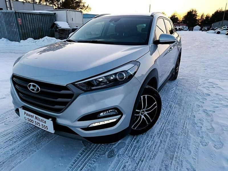 Używany Hyundai Tucson 132 KM (97 kW) 2017 Srebrny (metalik) SUV