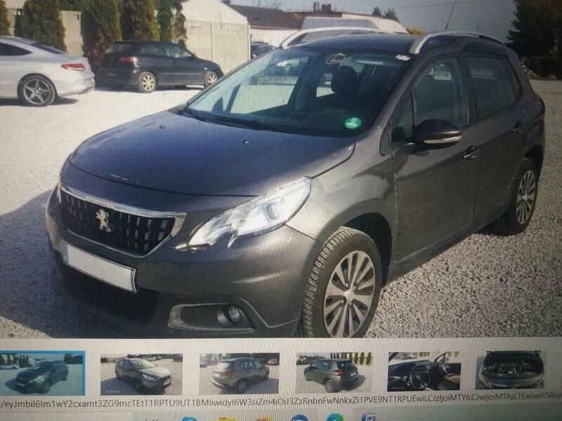 Szary Używany 2017 Peugeot 2008 SUV | 37 990 zł (Dobra cena) - Obraz 1/4