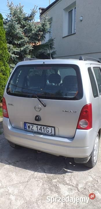 Srebrny Używany 2000 Opel Agila Hatchback | 4500 zł - Obraz 1/4