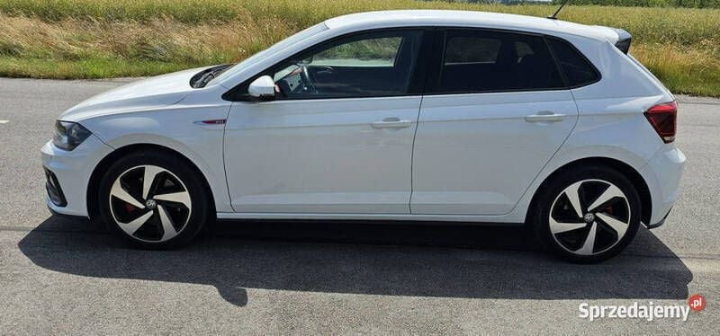 Biały Używany 2019 VW Polo GTI Hatchback | 58 999 zł - Obraz 1/4