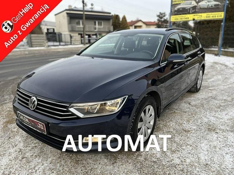 Granatowy Używany 2015 VW Passat Kombi | 37 900 zł (Dobra cena) - Obraz 1/4