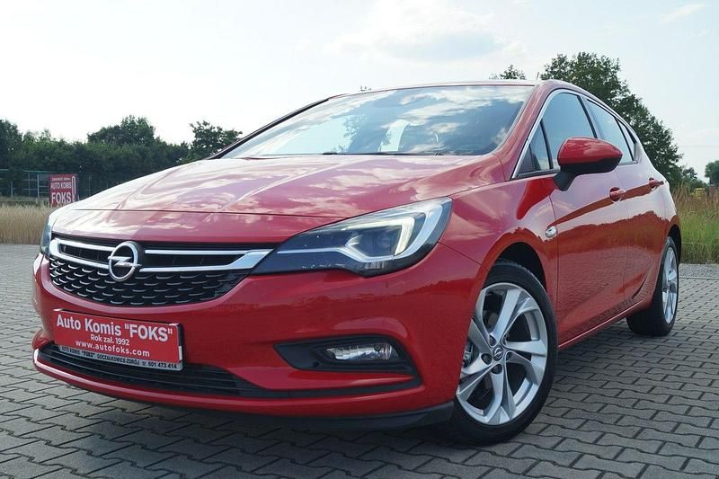 Czerwony Używany 2016 Opel Astra Dynamic Hatchback | 39 800 zł (Dość drogi) - Obraz 1/4
