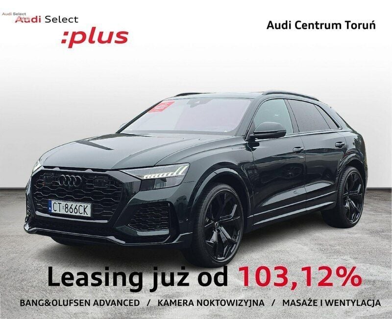 Zielony Używany 2024 Audi RS Q8 Advanced SUV | 689 900 zł - Obraz 1/4