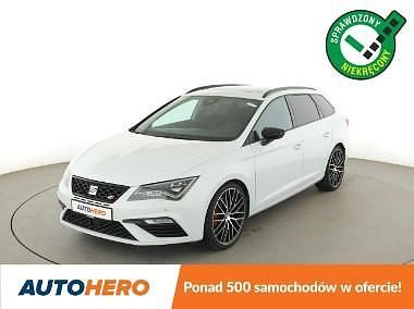Używany Seat Leon CUPRA 300 KM (220 kW) 2018 Biały (metalik) Kombi