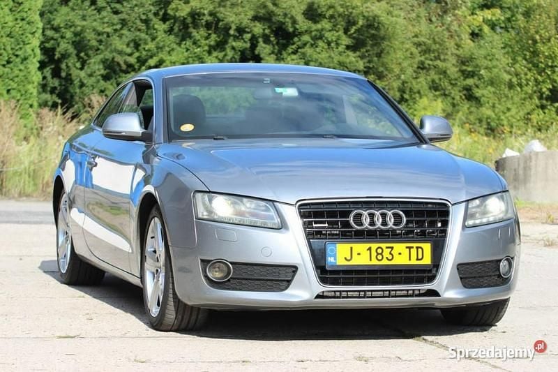 Srebrny (metalik) Używany 2007 Audi A5 Comfort Coupe | 28 599 zł - Obraz 1/4