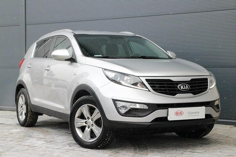 Srebrny (metalik) Używany 2013 Kia Sportage SUV | 54 900 zł (Dość drogi) - Obraz 1/1