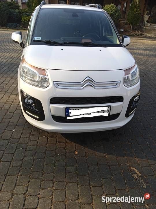 Biały Używany 2015 Citroën C3 Picasso Minivan | 28 500 zł (Dość drogi) - Obraz 1/4