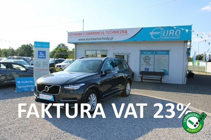 Szary (metalik) Używany 2019 Volvo XC90 SUV | 132 357 zł (Super Cena) - Obraz 1/4