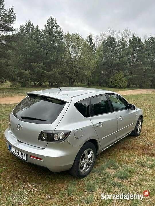 Używany Mazda 3 2008 Srebrny Hatchback