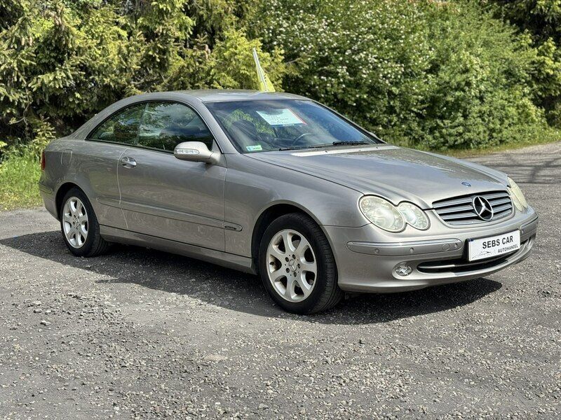 Złoty Używany 2006 Mercedes CLK270 Elegance Coupe | 19 900 zł - Obraz 1/4