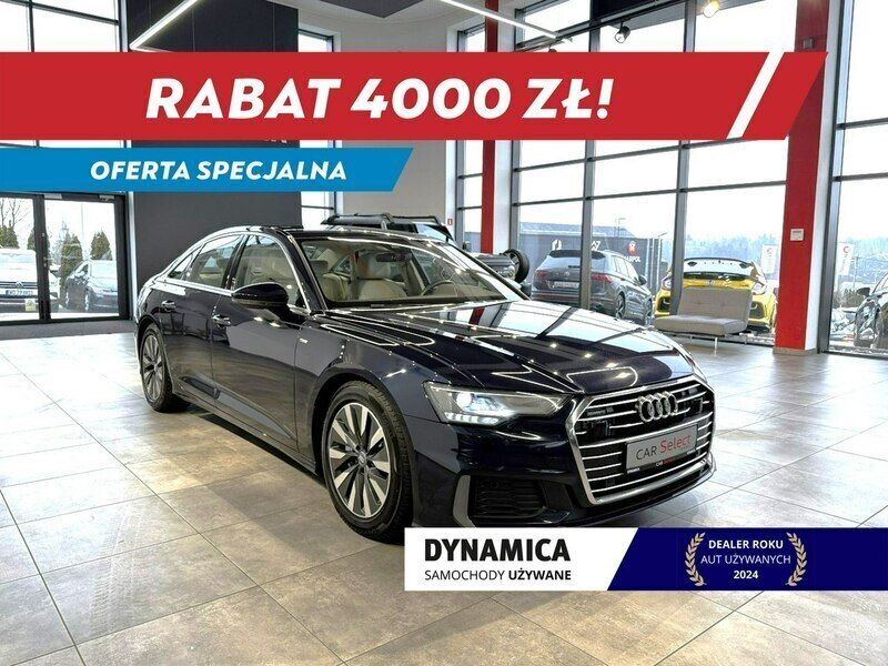 Granatowy Używany 2019 Audi A6 Sport Sedan/Limuzyna | 159 900 zł (Uczciwa cena) - Obraz 1/2