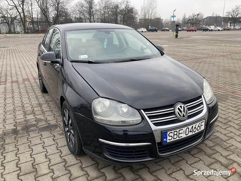 Czarny Używany 2007 VW Jetta Sedan/Limuzyna | 4700 zł (Dobra cena) - Obraz 1/4