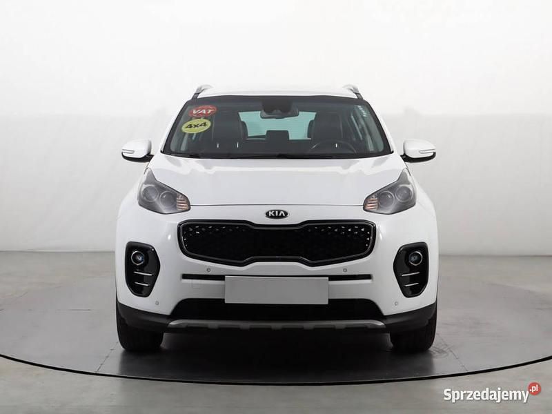 Biały Używany 2018 Kia Sportage SUV | 79 999 zł (Dość drogi) - Obraz 1/4