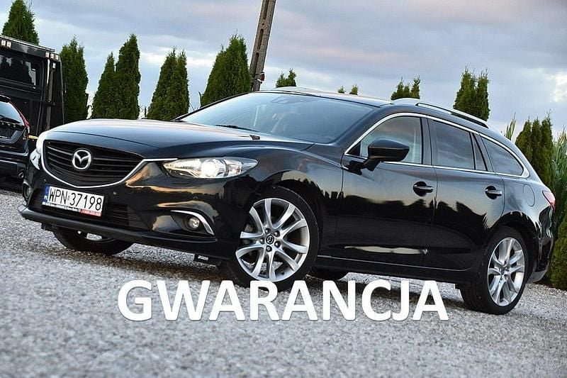 Czarny Używany 2014 Mazda 6 Kombi | 31 900 zł (Dobra cena) - Obraz 1/4