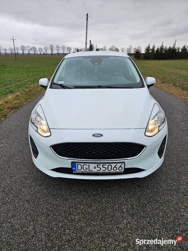 Biały Używany 2018 Ford Fiesta Hatchback | 28 000 zł (Dobra cena) - Obraz 1/4