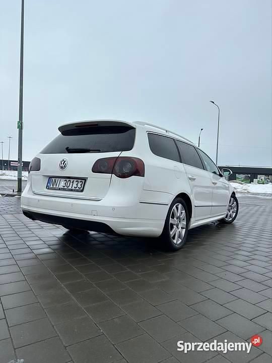 Używany VW Passat R-line 2008 Biały Kombi