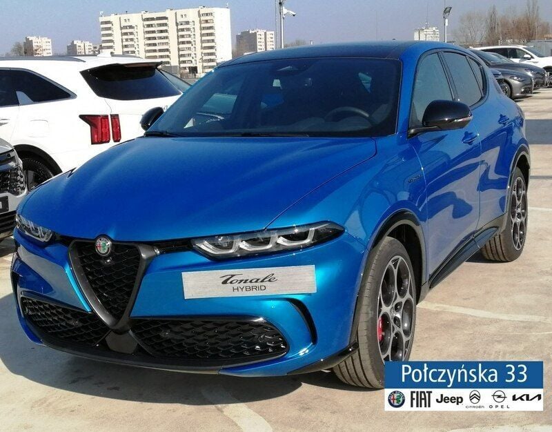 Niebieski (metalik) Nowe 2024 Alfa Romeo Tonale SUV | 178 890 zł (Uczciwa cena) - Obraz 1/4