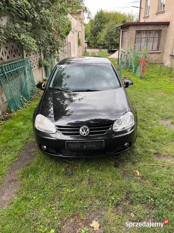 Używany VW Golf V 105 KM (77 kW) 2006 Czarny Hatchback