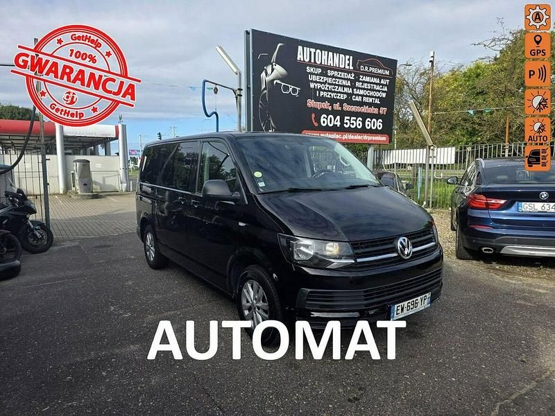 Czarny Używany 2018 VW Multivan Van | 76 490 zł - Obraz 1/4