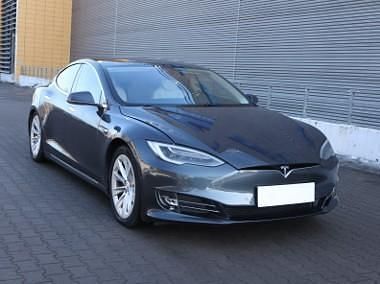 Używany Tesla Model S 386 kW (525 KM) 2018 Niebieski Hatchback