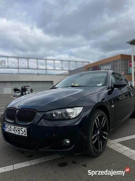 Czarny Używany 2008 BMW 320 M Performance Coupe | 30 000 zł (Dość drogi) - Obraz 1/4