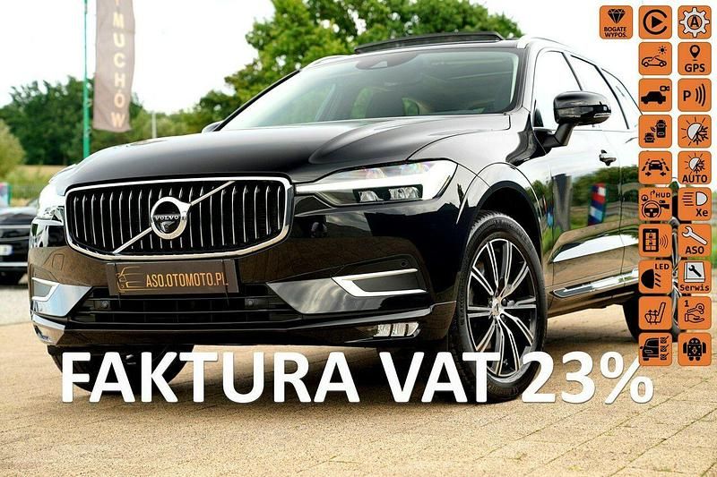 Czarny Używany 2021 Volvo XC60 Inscription SUV | 129 700 zł (Dość drogi) - Obraz 1/4