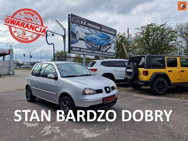 Srebrny Używany 2003 Seat Arosa Hatchback | 5490 zł - Obraz 1/4
