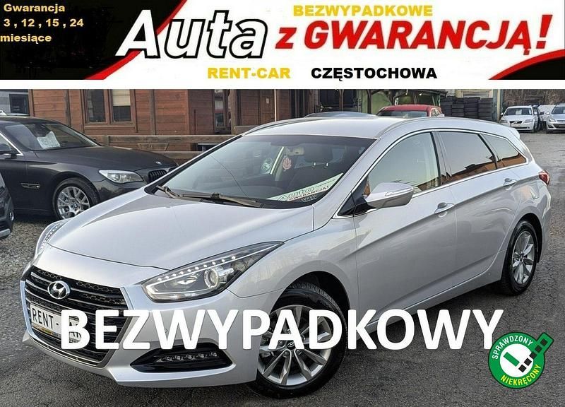 Szary Używany 2016 Hyundai i40 Kombi | 37 900 zł (Uczciwa cena) - Obraz 1/4