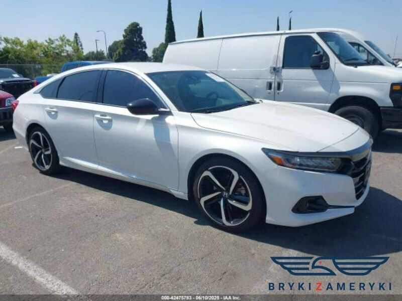 Biały Używany 2021 Honda Accord Sedan/Limuzyna | 67 380 zł - Obraz 1/3