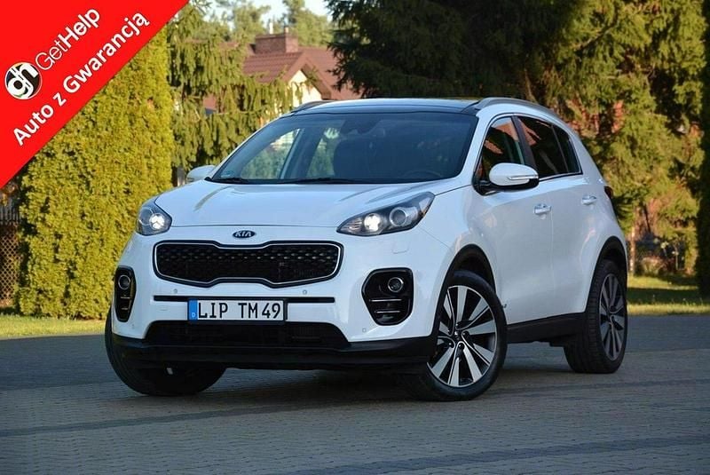Biały Używany 2016 Kia Sportage SUV | 62 900 zł (Uczciwa cena) - Obraz 1/4