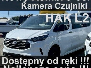 Biały Nowe 2025 Ford Transit Custom Trend Minivan | 161 130 zł (Uczciwa cena) - Obraz 1/4