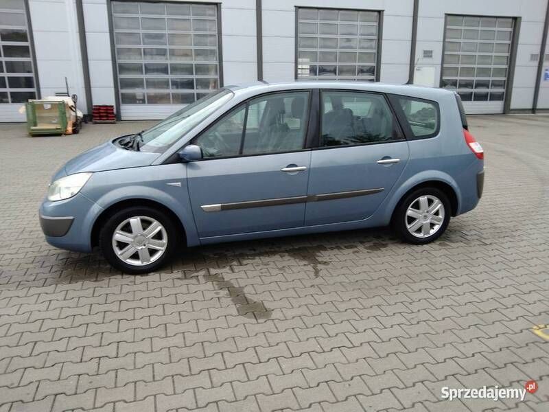 Niebieski Używany 2005 Renault Grand Scénic II Minivan | 15 000 zł - Obraz 1/4