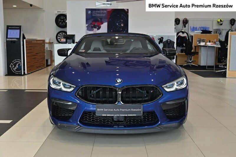 Używany BMW M8 625 KM (459 kW) 2021 Niebieski (metalik) Coupe