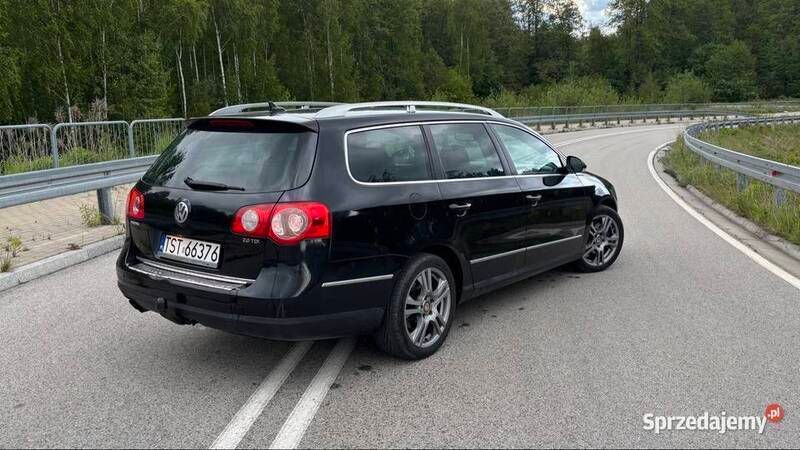Czarny Używany 2006 VW Passat Kombi | 15 500 zł (Drogi) - Obraz 1/4