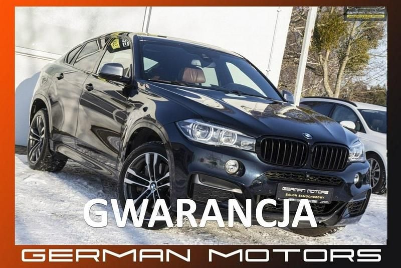 Czarny Używany 2017 BMW X6 SUV | 149 900 zł - Obraz 1/4
