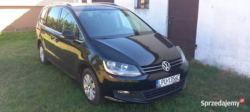 Czarny Używany 2011 VW Sharan Minivan | 38 900 zł (Uczciwa cena) - Obraz 1/4