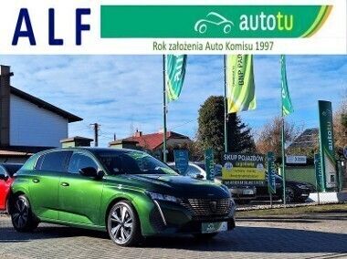 Zielony Używany 2022 Peugeot 308 Allure Hatchback | 84 900 zł - Obraz 1/4