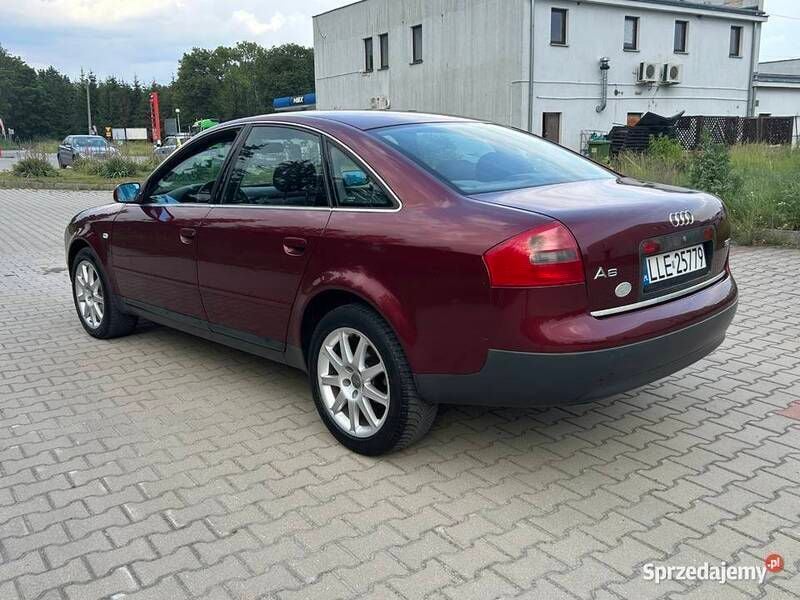 Bordowy Używany 2000 Audi A6 Sedan/Limuzyna | 7499 zł (Uczciwa cena) - Obraz 1/4