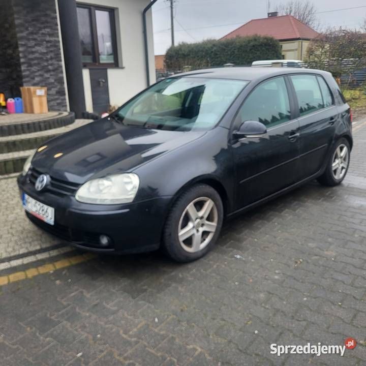 Czarny Używany 2004 VW Golf IV Hatchback | 14 500 zł - Obraz 1/4