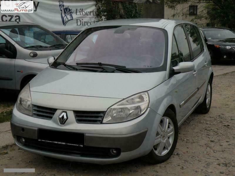 Używany Renault Scénic II 135 KM (99 kW) 2004 Srebrny (metalik) Minivan