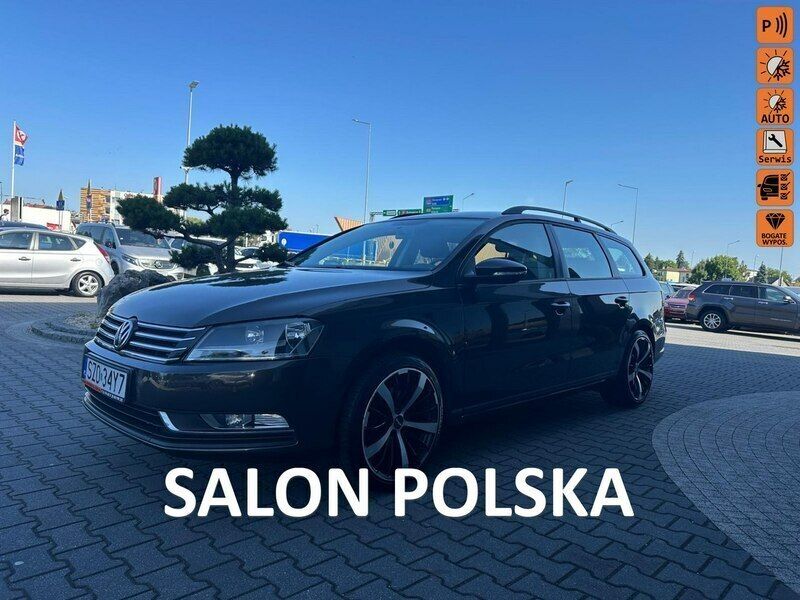 Brązowy Używany 2014 VW Passat Kombi | 33 900 zł (Super Cena) - Obraz 1/4