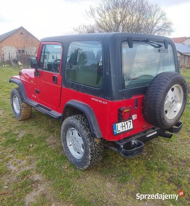 Używany Jeep Wrangler 1995 Czerwony SUV