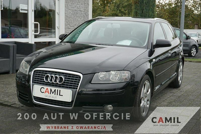 Czarny Używany 2008 Audi A3 Kombi | 15 600 zł (Dobra cena) - Obraz 1/3