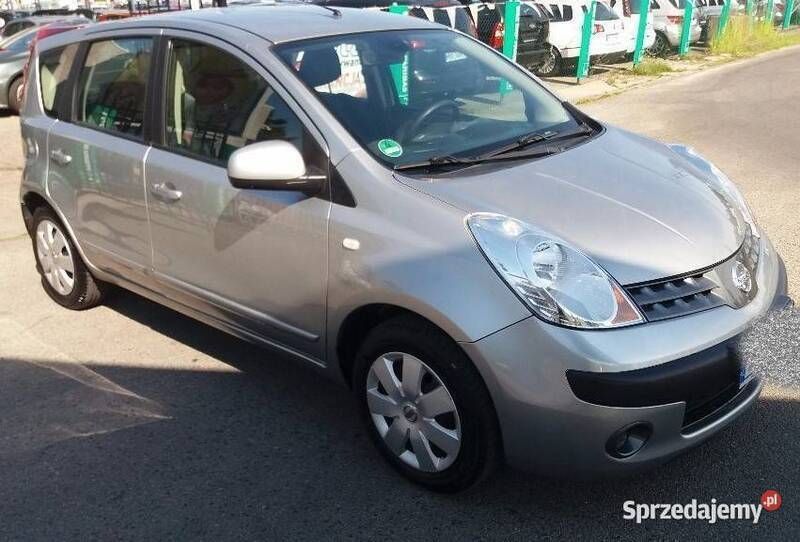 Srebrny Używany 2007 Nissan Note Minivan | 10 999 zł (Super Cena) - Obraz 1/4
