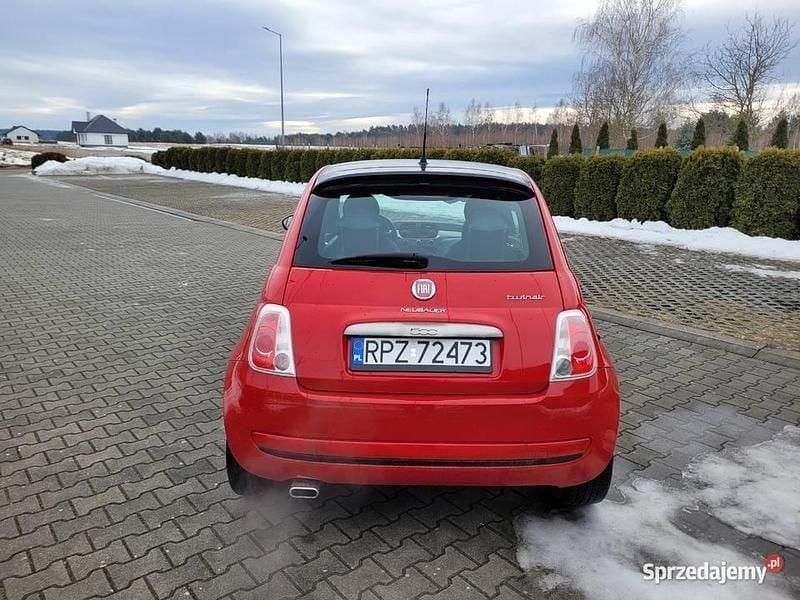 Używany Fiat 500 2012 Czerwony Sedan/Limuzyna