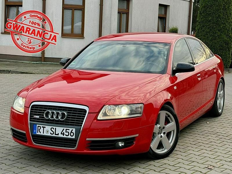 Czerwony Używany 2005 Audi A6 S-Line Sedan/Limuzyna | 29 700 zł - Obraz 1/4