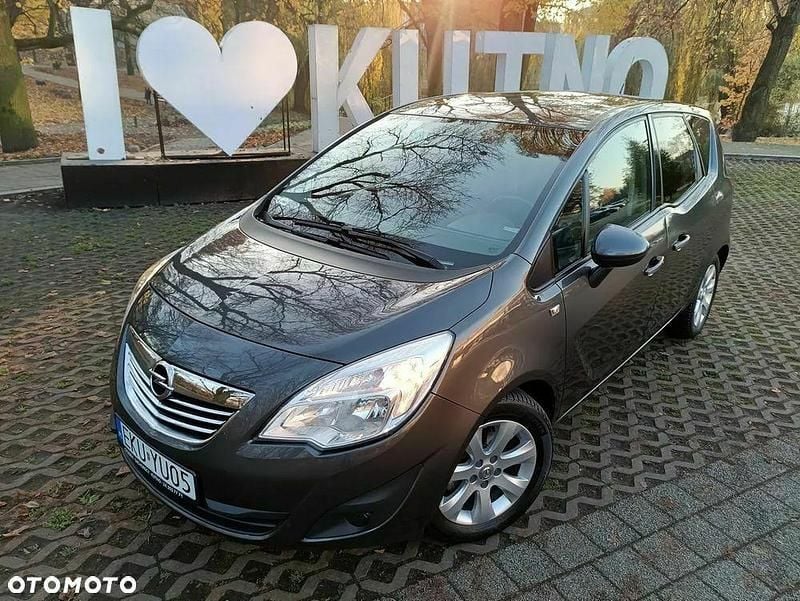 Szary Używany 2012 Opel Meriva Minivan | 20 900 zł - Obraz 1/4
